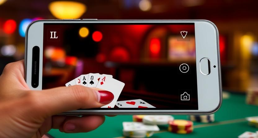 BD222 mobile casino app interface